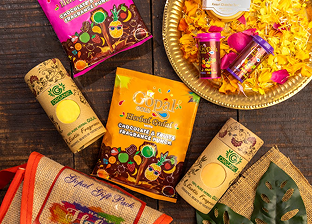 Colorful product display